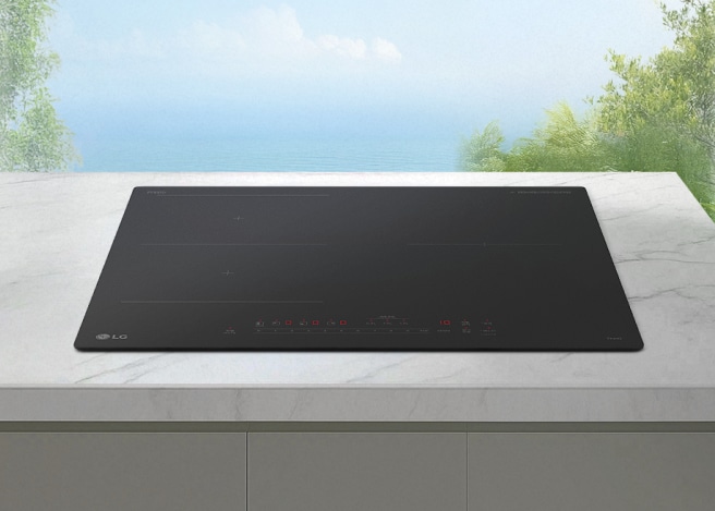1등급 LG 인덕션으로 만드는 시원한 주방​