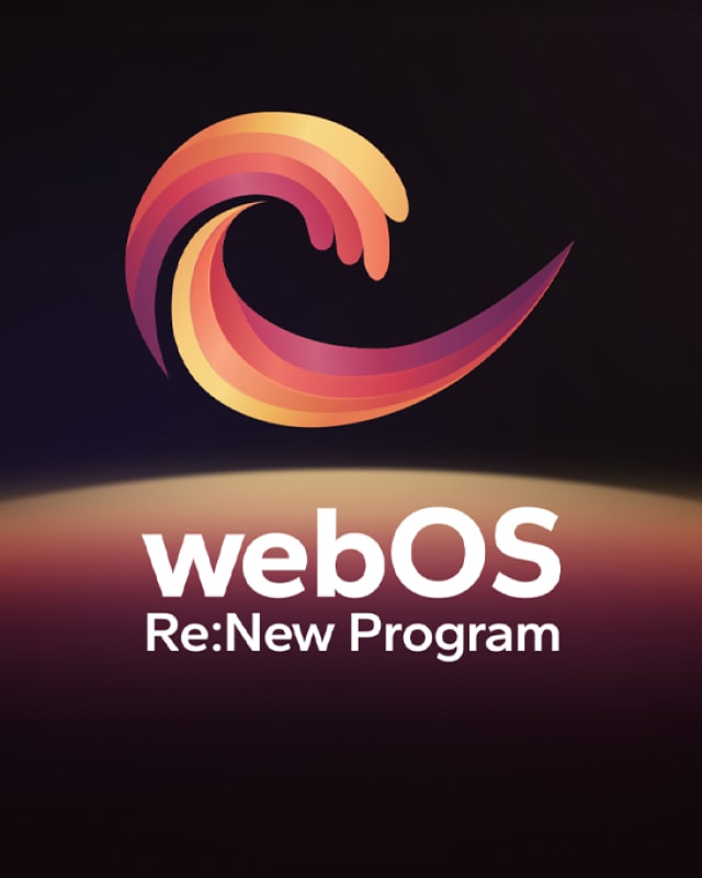 webOS 일러스트 및 텍스트