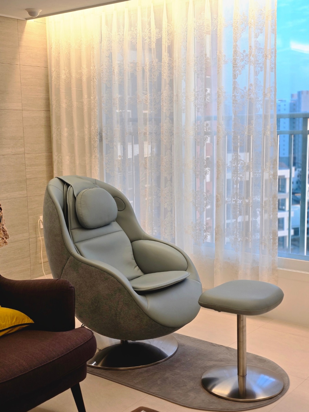 사무직으로 항상 어깨가 뭉쳐 있었는...