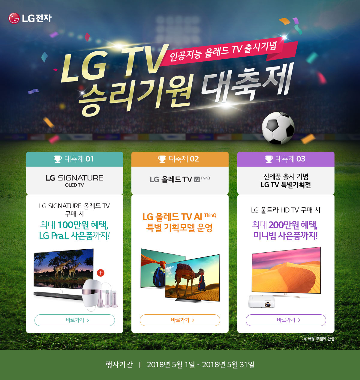 ÀΰøÁö´É ¿Ã·¹µå TV Ãâ½Ã±â³ä, LG TV ½Â¸®±â¿ø ´ëÃàÁ¦