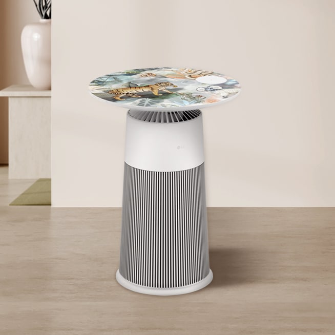 LG 퓨리케어 오브제컬렉션 에어로퍼니처(원형) - Moooi 에디션
