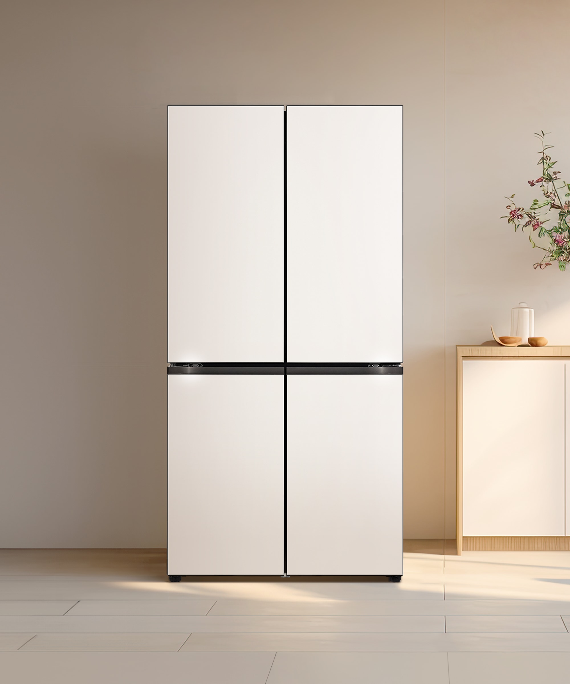 LG 업 가전 LG 디오스 오브제컬렉션 베이직 냉장고 (H874GBB012.CKOR) 메인이미지 0